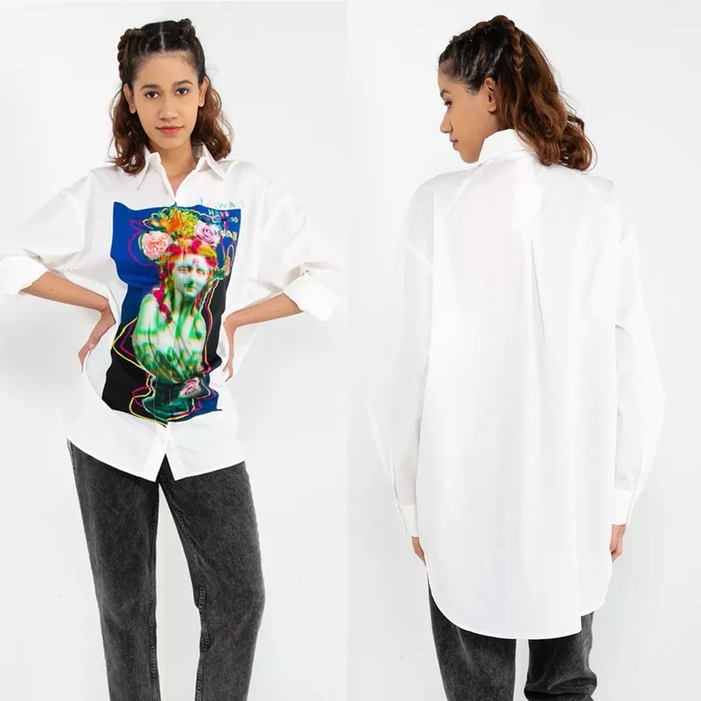 Desigual Oversize Bust Shirt